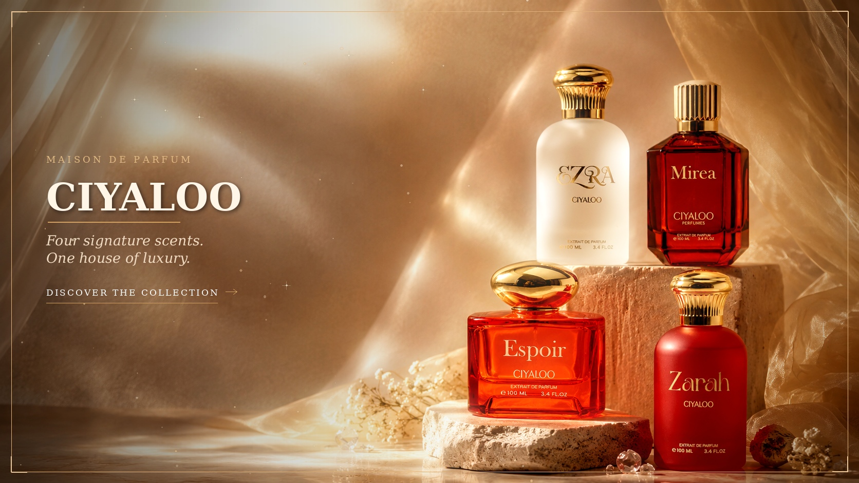 CIYALOO signature perfume collection